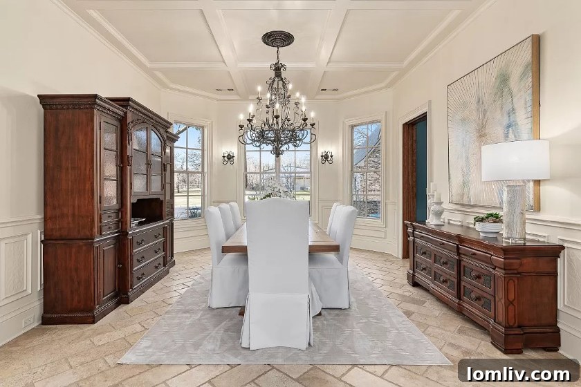 Scenic driveway leading to the Argyle luxury home, surrounded by nature