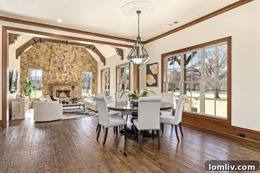 Elegant Argyle luxury retreat facade with traditional stone and ivy