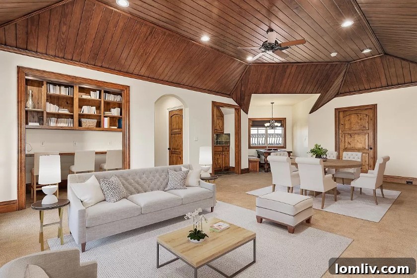 Spacious kitchen with modern appliances and ample counter space in Argyle home