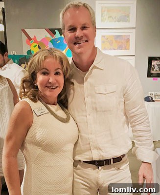 Lydia Blair with Paul Sanders