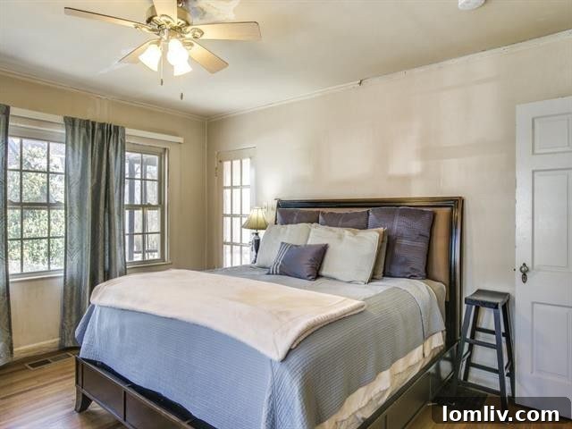 Hollywood Heights: Where Colonial Grandeur Meets Drunk Brick Whimsy 16 Spacious and inviting backyard, perfect for entertaining or relaxation