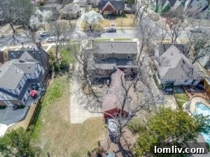Hollywood Heights: Where Colonial Grandeur Meets Drunk Brick Whimsy 20 Charming kitchen space, hinting at the home's vintage appeal