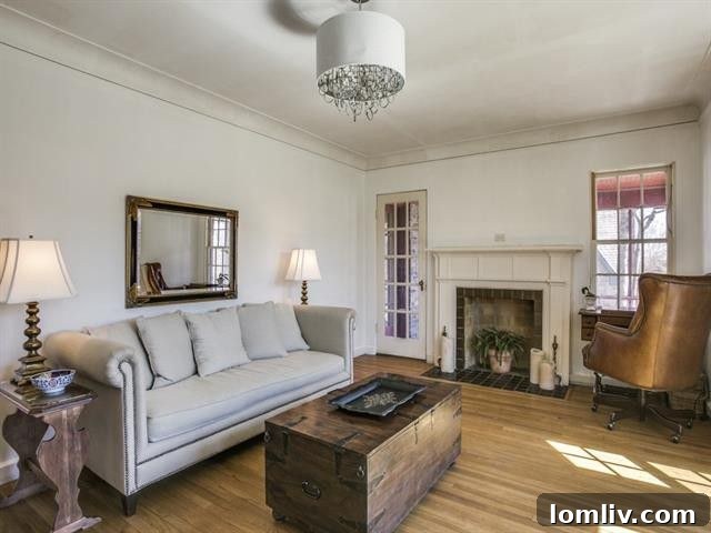 Hollywood Heights: Where Colonial Grandeur Meets Drunk Brick Whimsy 6 Exterior shot showcasing the distinctive Drunk Brick facade and charming curb appeal