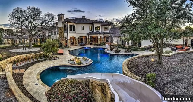 Jermaine O’Neal’s mansion in Southlake, Texas, showcasing its impressive architecture