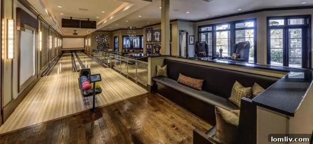 Another view of the sophisticated interior design and spaciousness within the Southlake estate.