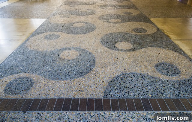 Interior of the 'weather-conditioned street' at Exchange Park