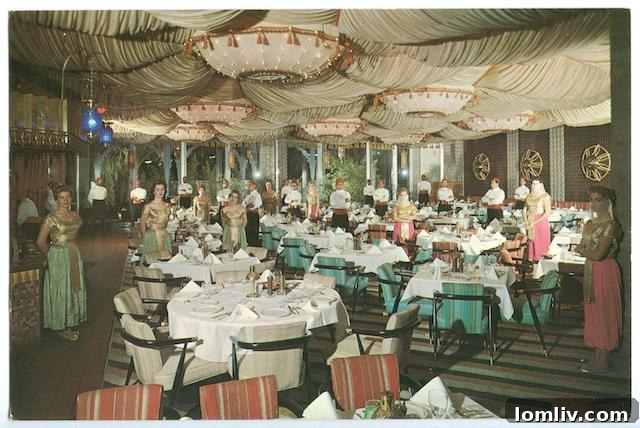 Interior of La Tunisia restaurant at Exchange Park
