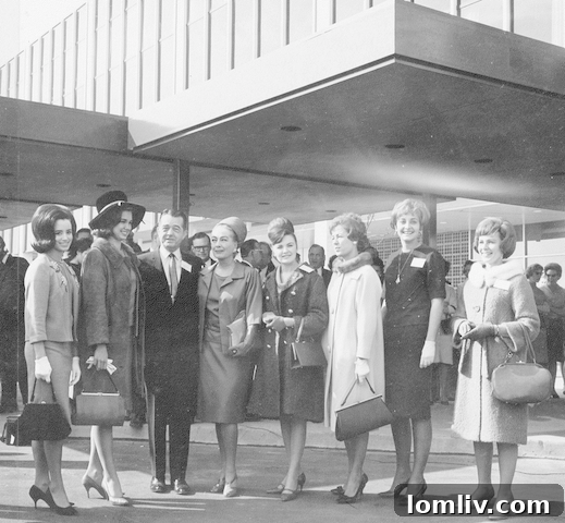 Joan Crawford at Frito Lay Building Dedication, Exchange Park