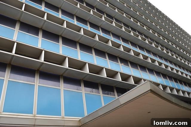 Exterior view of Exchange Park office towers