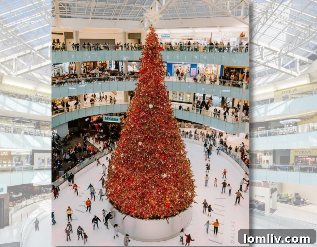 Galleria Dallas with Christmas tree