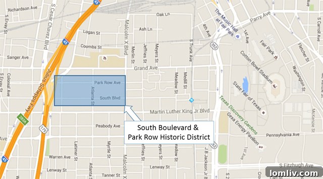 National Register neighborhood is a Stone's throw from Fair Park