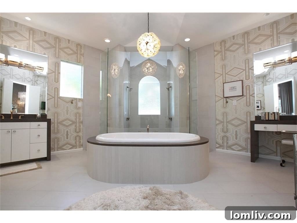 Dowling Drive master bath tub