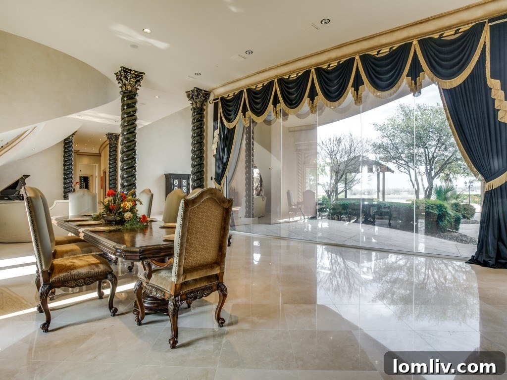 Chateau Montclair Interior Living Room
