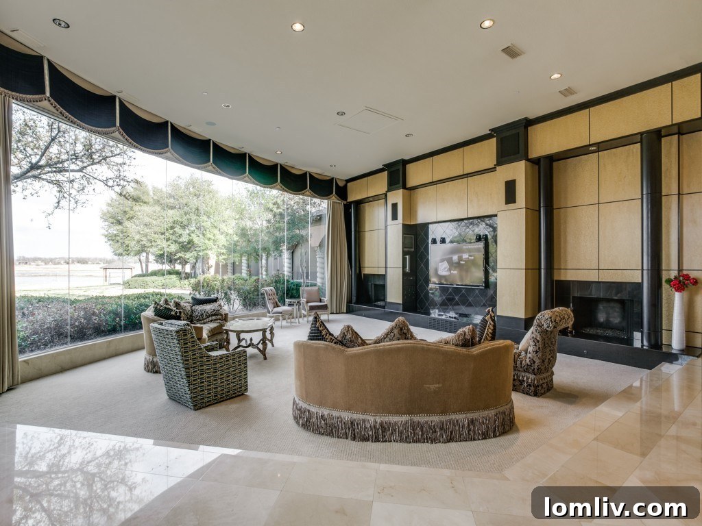 Chateau Montclair Interior Media Room