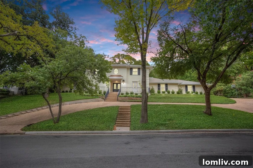 Fort Worth Westover Hills Luxury Home Exterior
