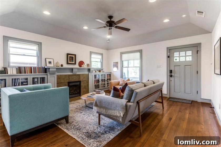 Stylish kitchen with modern appliances and ample counter space