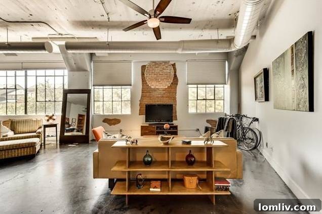 Sleek Bathroom Finishes in Urban Dallas Loft