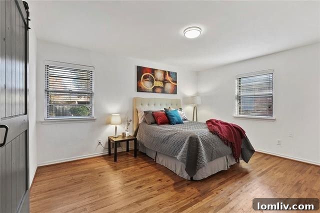 View of the open concept kitchen and living area