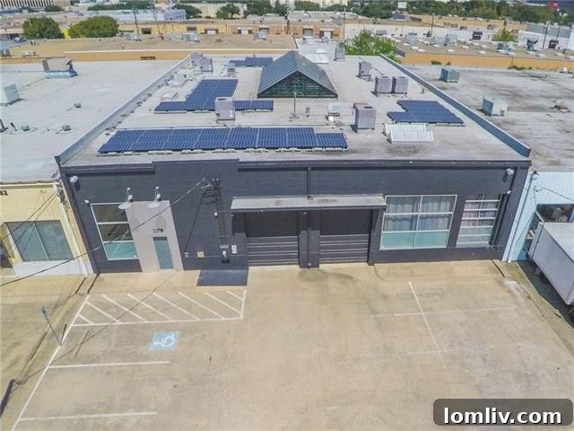 Design District's Premier Warehouse Residence: Private Waterfall and Panoramic City Views 14 2278 Monitor Street Garage Parking