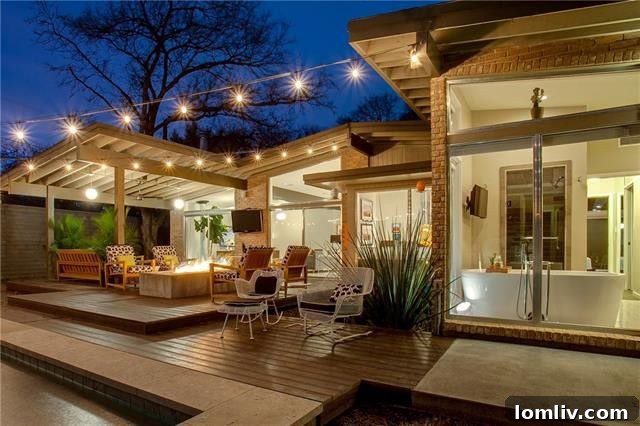 Patio dining area by the pool, perfect for al fresco meals and gatherings