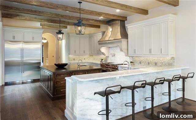 Elegant Bathroom with High-End Finishes in Preston Hollow Home