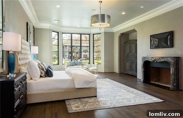 Luxurious Bathroom with Freestanding Tub, Staged for Appeal