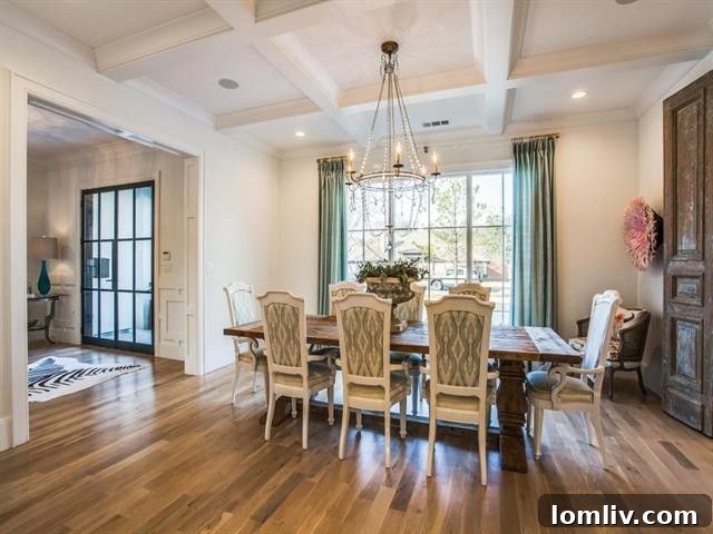 Preston Royal: Nolen Homes' Refined Transitional Style 6 6306 Royalton Drive: Stylish Living Spaces