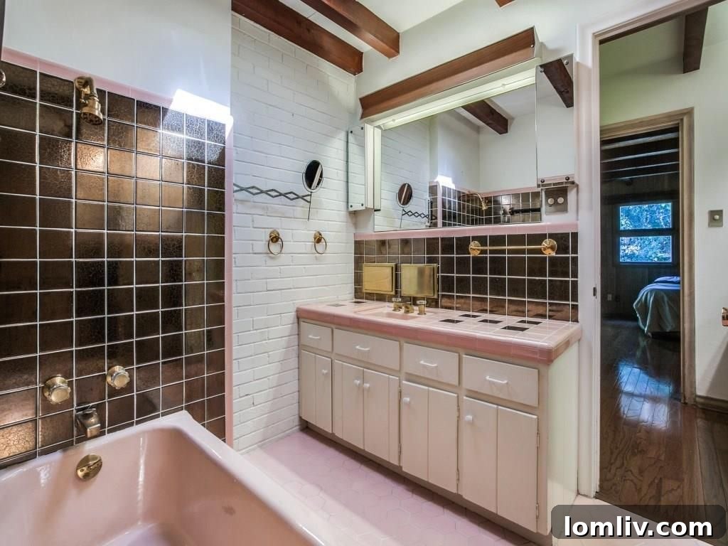 11412 Valleydale Drive - Vintage Master Bathroom
