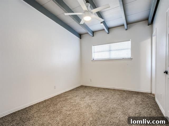 Another Bedroom View with Fresh Carpet
