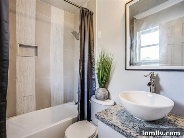 Shower Area in Renovated Bathroom