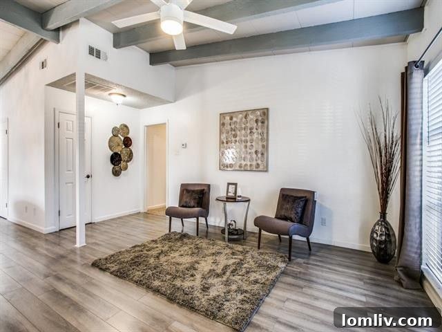 Bright and Inviting Bedroom with Fresh Carpet