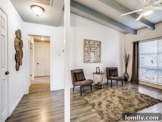 Second Living Area or Game Room