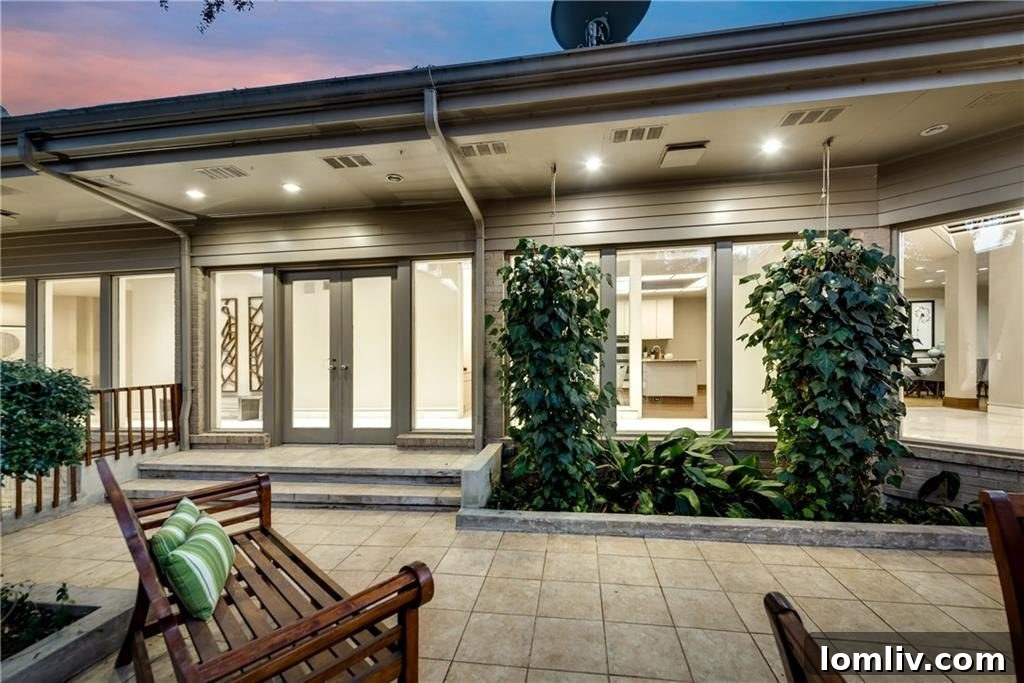 Outdoor entertaining area Dallas