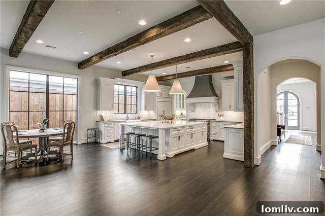 Mark Molthan's Modern Italian Renaissance Captured by Buyer 13 Staircase with Intricate Moulding and Hidden Closet