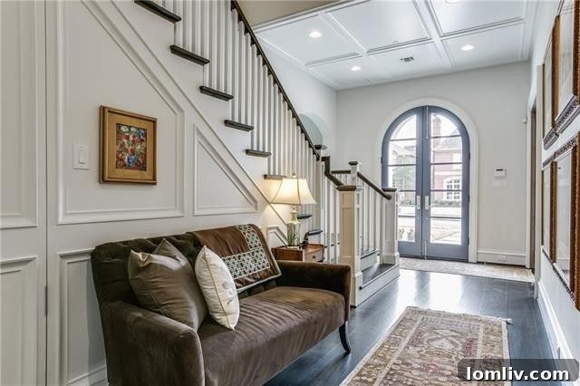 Mark Molthan's Modern Italian Renaissance Captured by Buyer 4 Spacious Dining Area with Elegant Finishes