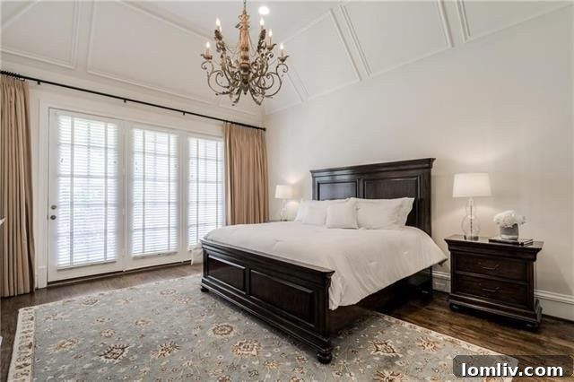 Elegant Master Bathroom with Spa Features