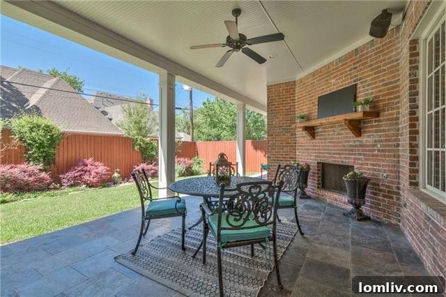 Versatile Backyard with Sport Court