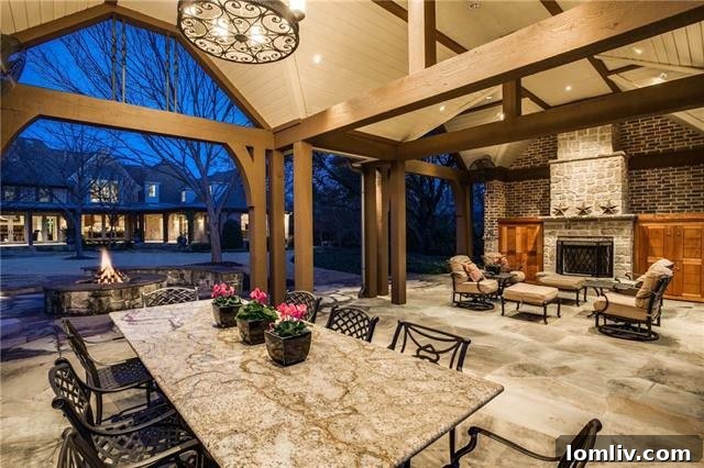 Luxurious Master Suite of Dallas Tudor Home