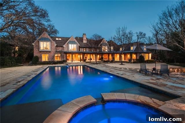 Resort-Style Backyard with Pool and Outdoor Kitchen