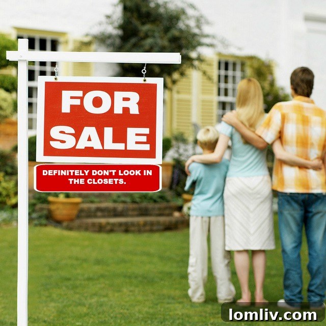 Humorous real estate sign idea: 'Neighbors are awesome, mostly.'