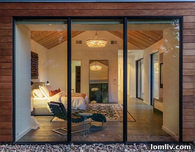 Inviting patio area with outdoor seating and modern design