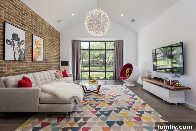 Modern kitchen with minimalist design and ample natural light