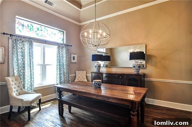 Convenient butler's pantry for seamless dinner service and entertainment