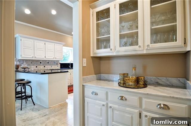 Formal dining room perfect for hosting elegant dinners in Dallas