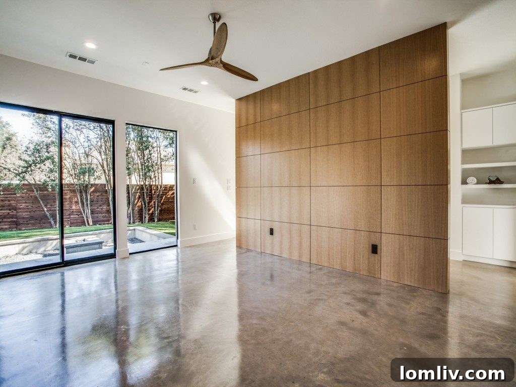 New Leaf Custom Homes Crafts Unrivaled Originality with Lakewood 6 Master Bathroom with Zen Garden View