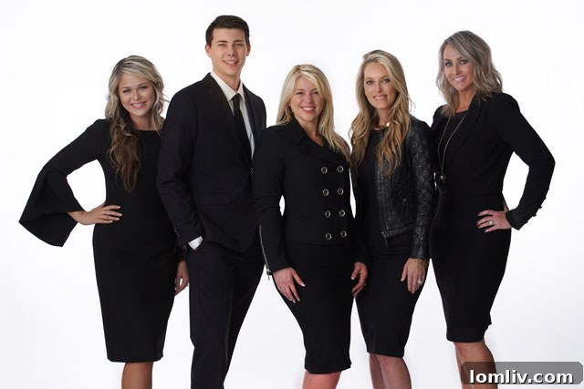 The Wanda Charles Group, featuring Logan Hawkins, Brantley Charles, Wanda Charles, Bethany Hart, and Amanda Williamson, proudly serving North Texas real estate.