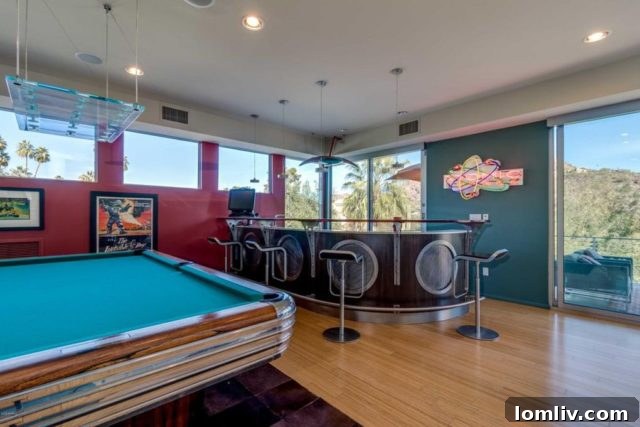 Wednesday WTF Hayseed Headscratchers 7 Elegant pool table in a spacious room