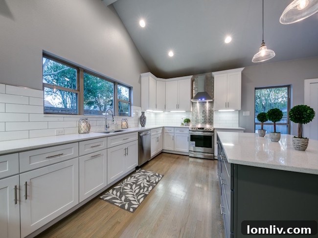 A versatile living area or study at 9606 Losa, offering flexibility