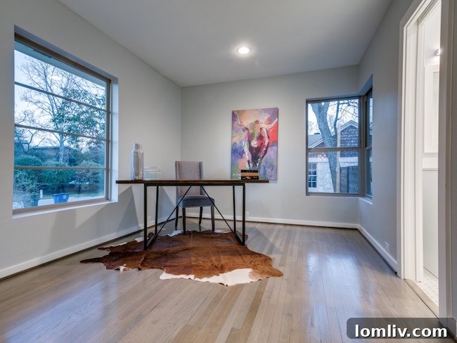 Another view of the beautifully maintained gardens at 9606 Losa