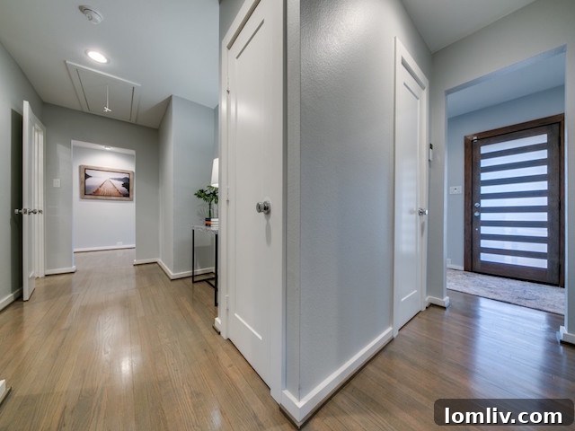 Interior view showcasing designer finishes and open concept living at 9606 Losa